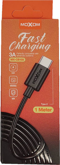 Moxom MX-CB103 USB 2.0 Cable USB-C Male - USB-A Black 1m