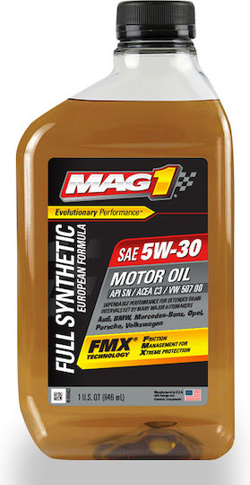 MAG1 Συνθετικό Λάδι Αυτοκινήτου 5W-30 0.946lt