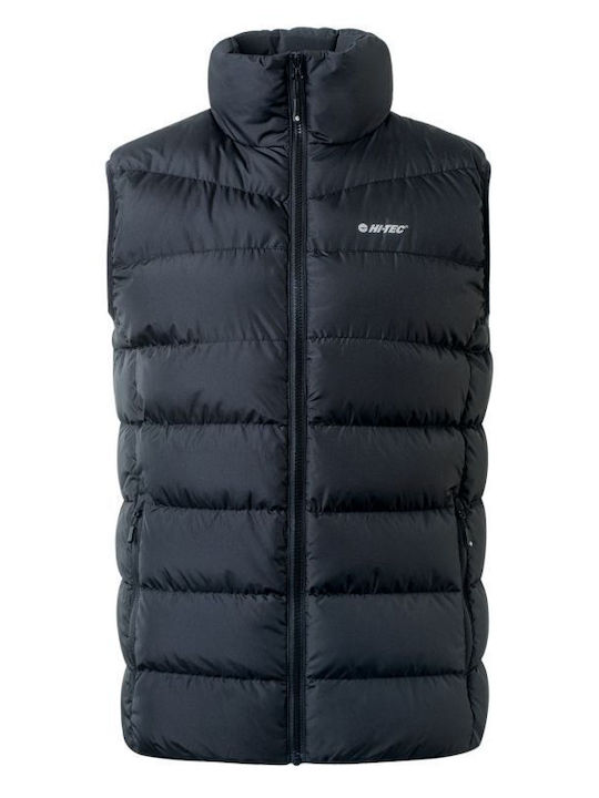 Sanis Sleeveless Winter Jacket Puffer Black