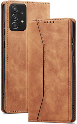 Bodycell Synthetic Leather Wallet Brown (Galaxy A23)