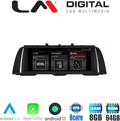 LM Digital Ηχοσύστημα Αυτοκινήτου για BMW Σειρά 5 2009-2012 (Bluetooth/USB/AUX/WiFi/GPS) με Οθόνη Αφής 10.25"
