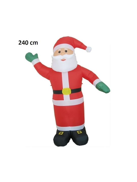 Outdoor Inflatable Santa Claus Electric Red 240cm