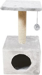 Nayeco Savanna Cat Scratching Post Cat Tree In Gray Colour 30x30x60 cm S7905676