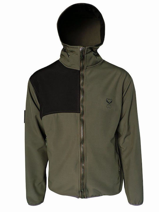 Dispan Μπουφάν Softshell Χακί