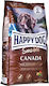Happy Dog Canada 11kg Dry Food Grain-Free & Gluten-Free for Adult Medium & Large Breed Dogs with Potatoes and Salmon