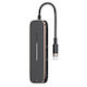 Usams SJ575 USB-C Stație de andocare cu HDMI 4K PD Negru