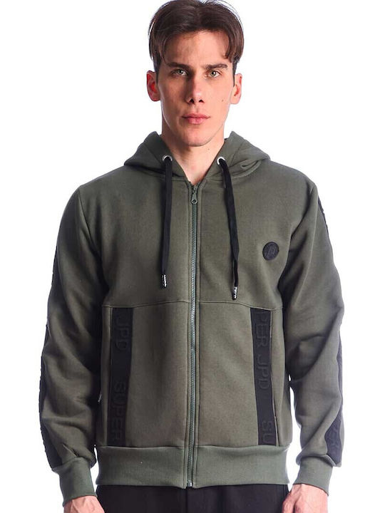 Sweatshirt with Hood Khaki