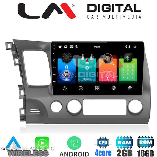 LM Digital Автомобилна Аудио Система (Блутут/USB/AUX/WiFi/GPS) с Тъчскрийн 10.1"