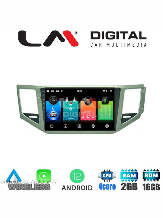 LM Digital Sistem Audio Auto pentru Volkswagen Magazin online de golf / Golf Sportsvan Sportwan 2013 (Bluetooth/USB/AUX/WiFi/GPS) cu Ecran Tactil 10.1"