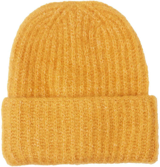 Beanie Beanie Knitted Ochre