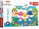 Kinderpuzzle A Family of Sharks On A vacation für 4++ Jahre 60pcs Trefl