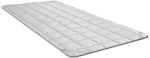 Lago Semi Double Polyester Mattress Topper with Elastic Straps 110x190x3cm