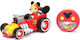 Jada Toys Mickey Roadster Racer Remote Controlled Car Red