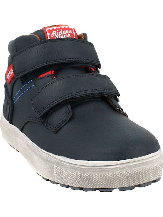 Orion Kids Boots with Velcro Blue