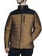 Diverse System Suveru Men's Winter Puffer Jacket Brown