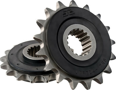 JT Sprockets Vorderes Ritzel 17 Zähne für BMW F 650 GS / F 750 GS / Aprilia RSV 1000 Mille 1998-2004