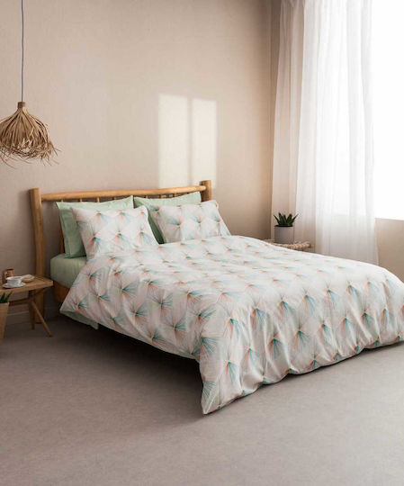 Vesta Home Duvet Cover Set Cotton Single with Pillowcase 170x240 Electra 1