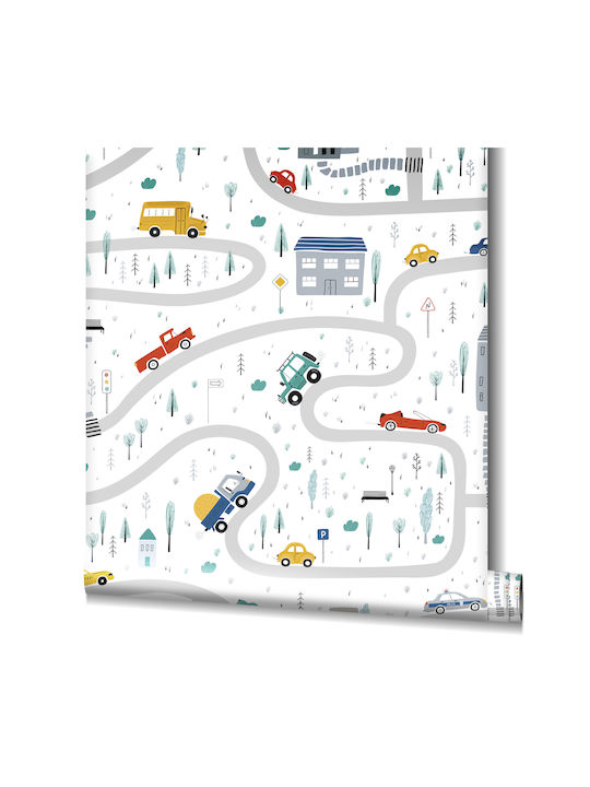 Marburg Kids Wallpaper Traffic L53xH1000εκ.