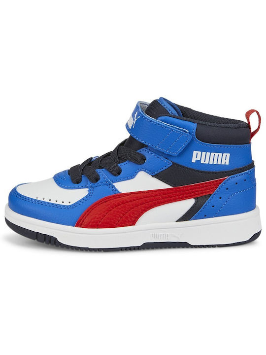 Puma Αθλητικά Παιδικά Παπούτσια Μπάσκετ Rebound Joy Μπλε