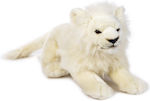 Plush white lion 53 cm Lelly