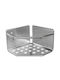 Tatay Moon Wandmontiert Schwamm-Halter Metallisch Silber