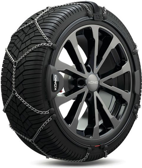Konig Reflex Edge 604 Αντιολισθητικές Αλυσίδες Πάχους 7mm Επιβατικού Αυτοκινήτου 2τμχ