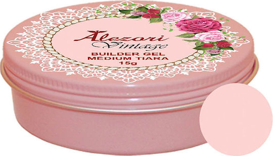 Alezori Vintage Гел за строители Гел за изкуствени нокти Medium Tiara 15гр