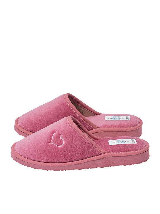 Amaryllis Slippers Зимни Дамски Чехли Розов