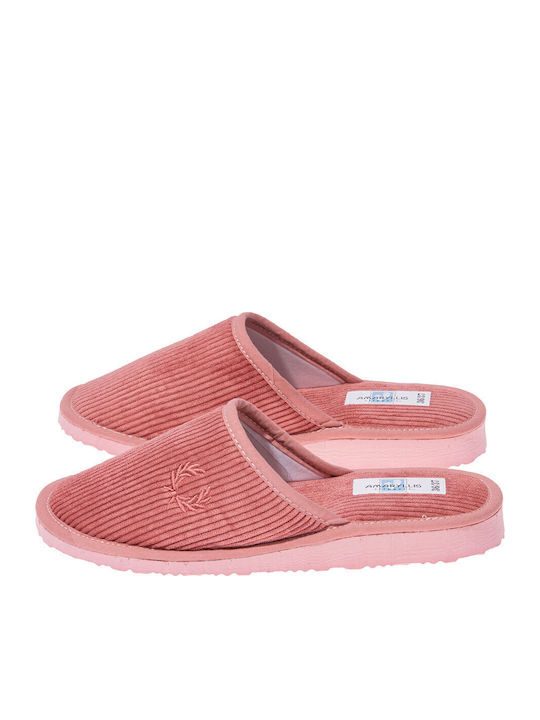 Amaryllis Slippers Зимни Дамски Чехли Розов