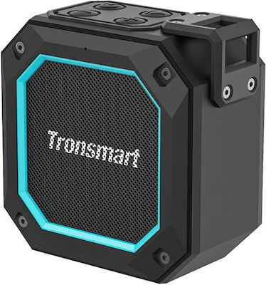 Tronsmart Groove 2 795824 Rezistent la apă Difuzor Bluetooth 10W cu Durată de Funcționare a Bateriei până la 18 ore Negru
