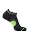 Xcode Long Run High Vis Athletic Socks Black/Neon 1 Pair