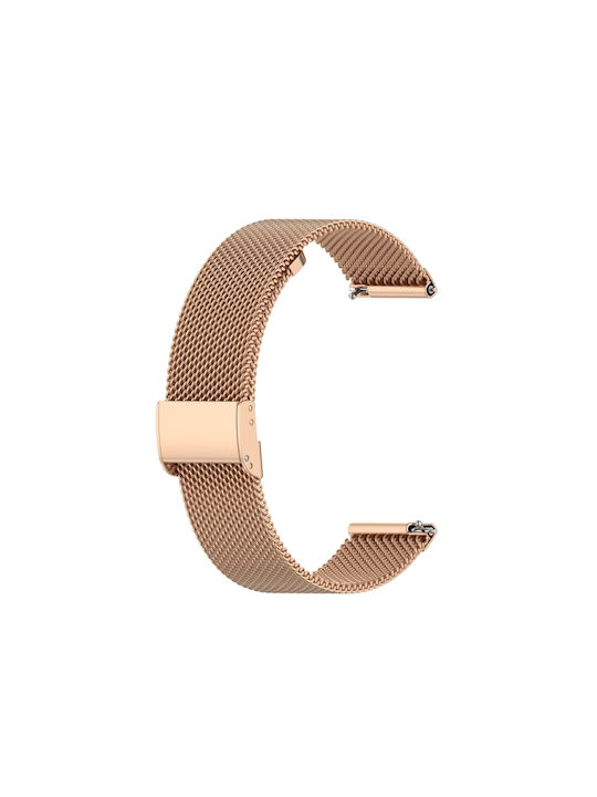 Milanese Strap Stainless Steel Rose Gold (Realme Watch S)