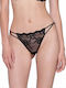 Daisy Women's Brazil with Lace Black