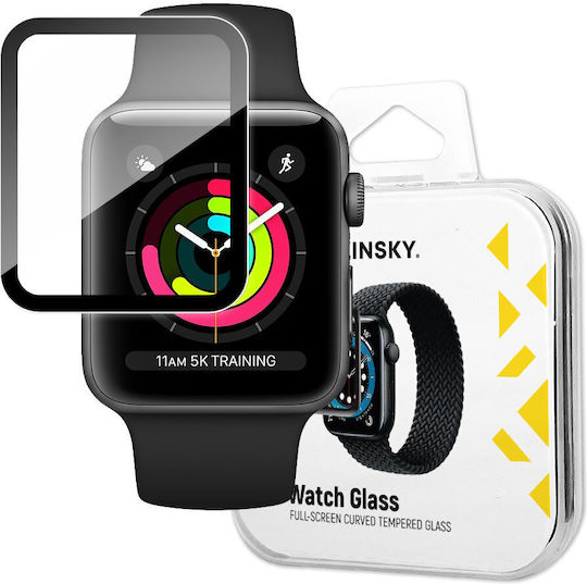 Wozinsky Full Face Tempered Glass για το Apple Watch 42mm 1τμχ
