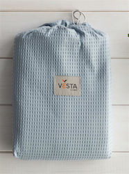 Vesta Home Vesta Home Hotel Blanket Double Pique Blue 230x250cm