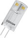 Ledvance Λάμπα LED 1.8W για Ντουί G4 Θερμό Λευκό 200lm