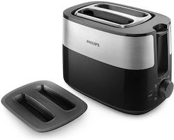 Philips Тостер Двуместна 830W Inox