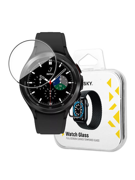 Wozinsky Full Face Tempered Glass for the Galaxy Watch 4 40mm 1pcs