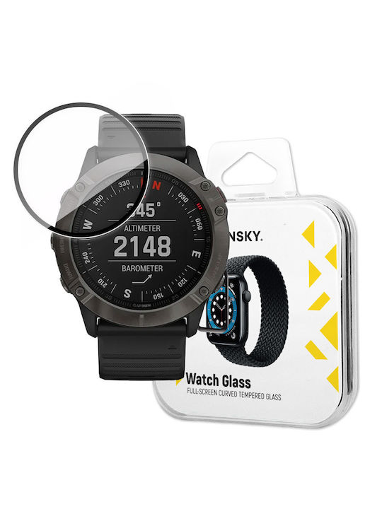 Wozinsky Full Face Tempered Glass για το Garmin Fenix 6X 1τμχ