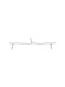 10 Lights LED 10m. x 150cm White type Curtain 1pcs