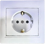 AGC Single Power Socket White