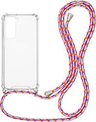 Sonique Armor Back Cover Silicon cu Curea Rainb...