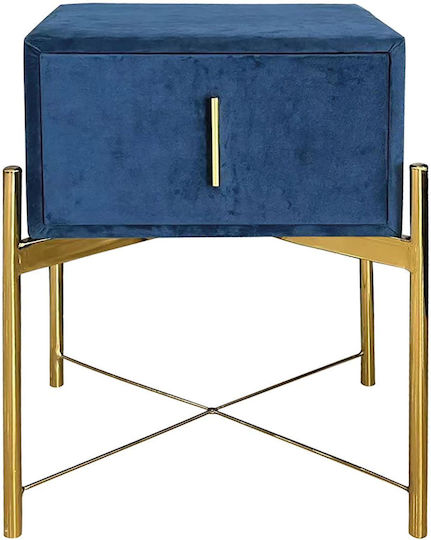 Passion με Υφασμάτινη Επένδυση Μπλε 51x40x65cm Ε8803,Κ3 Passion με Υφασμάτινη Επένδυση Μπλε 51x40x65cm Ε8803,Κ3