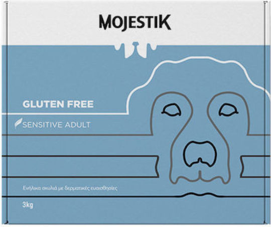 Mojestik Super Premium Sensitive Adult 3kg Ξηρά Τροφή χωρίς Γλουτένη για Ενήλικους Σκύλους με Πάπια