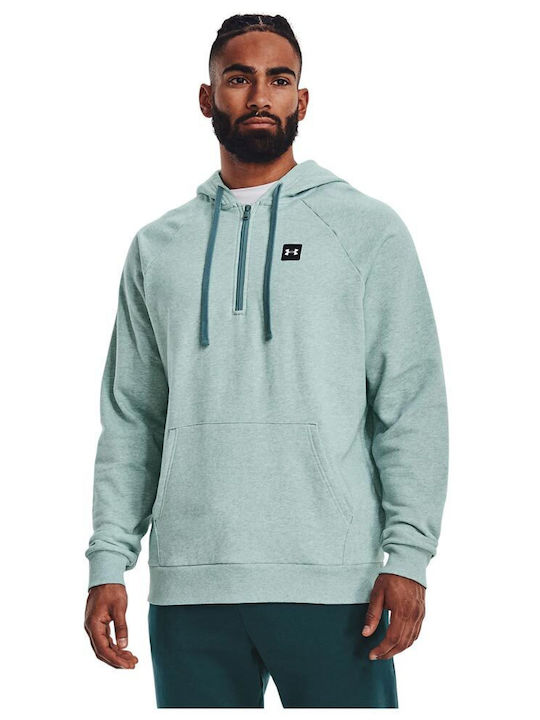 Under Armour Rival Men's Sweatshirt with Hood and Pockets Turquoise