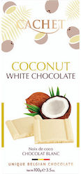 Cachet Chocolate White with Coconut 100gr 1pcs