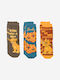 Adidas Boys 3 Pack Knee-High Socks Lion King Multicolour