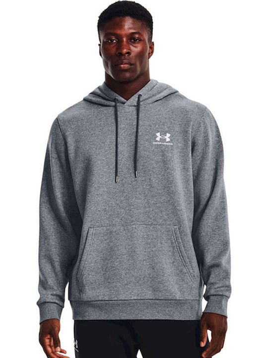 Under Armour Essential Sweatshirt mit Kapuze Grau