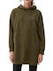 Long Women's Sweatshirt Khaki
