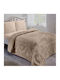 TnS Velvet Blanket Super Queen 220x240cm Brown